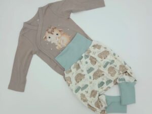 Pumphose mit passendem Body (Grösse 62-74)