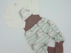 Pumphose mit passendem Body (Grösse 74 - 86)