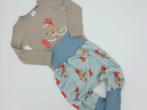 Pumphose mit passendem Body (Grösse 74 - 86)