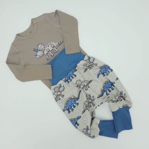 Pumphose mit passendem Body (Grösse 74 - 86)