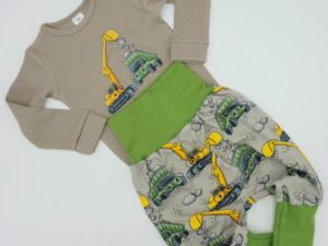 Pumphose mit passendem Body (Grösse 74 - 86)