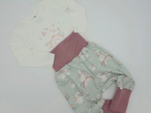 Pumphose mit passendem Body (Grösse 74 - 86)