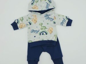 Puppenkleidung (Hoodie und Pumphose)