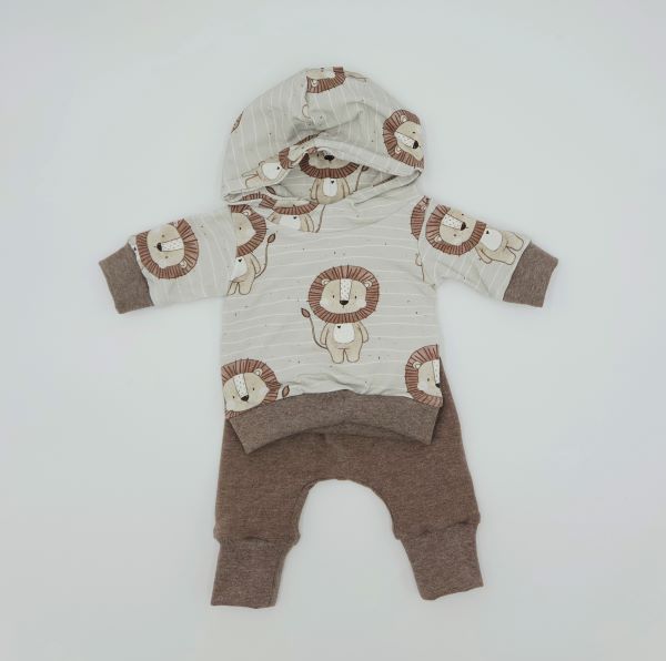 Puppenkleidung (Hoodie und Pumphose)