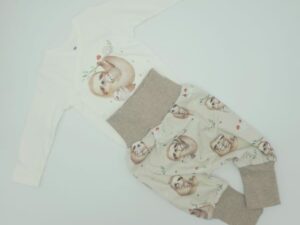 Pumphose mit passendem Body (Grösse 62-74)