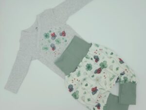 Pumphose mit passendem Body (Grösse 62-74)