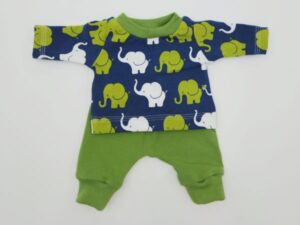 Puppenkleidung (T-Shirt und Pumphose)